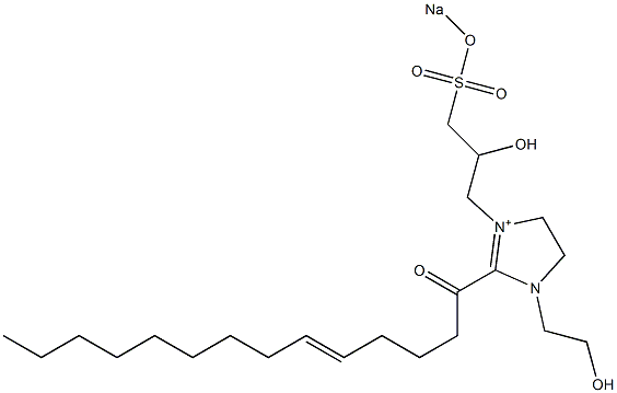 1-(2-Hydroxyethyl)-3-[2-hydroxy-3-(sodiooxysulfonyl)propyl]-2-(5-tetradecenoyl)-2-imidazoline-3-ium