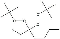 3,3-Bis(tert-butylperoxy)heptane Structure