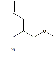 [(2Z)-2-Methoxymethyl-2,4-pentadienyl]trimethylsilane,,结构式