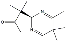 3-[[(R)-2,5-Dihydro-4,5,5-trimethylpyrimidin]-2-yl]-3-methylbutan-2-one Struktur