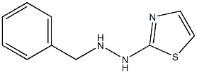 2-[2-(フェニルメチル)ヒドラジノ]チアゾール 化学構造式