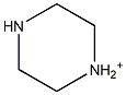 Piperazinium,,结构式