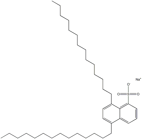 5,8-Ditetradecyl-1-naphthalenesulfonic acid sodium salt