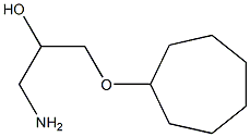 1-Amino-3-(cycloheptyloxy)-2-propanol