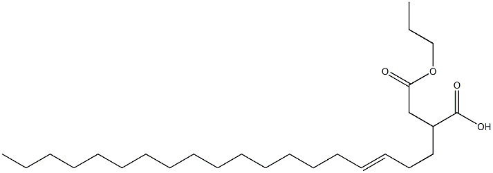 2-(3-Nonadecenyl)succinic acid 1-hydrogen 4-propyl ester