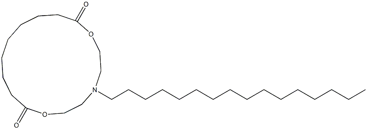  5-Hexadecyl-5-aza-2,8-dioxacyclohexadecane-1,9-dione