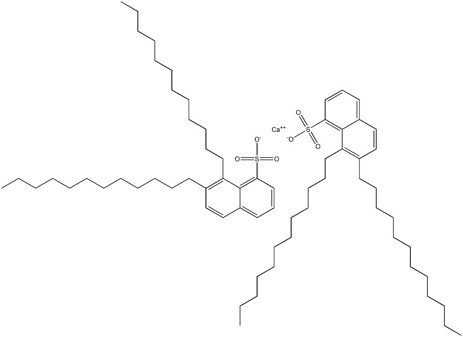 Bis(7,8-didodecyl-1-naphthalenesulfonic acid)calcium salt|