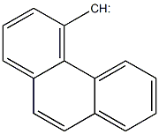 Phenanthren-4-ylcarbene Struktur