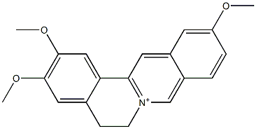 5-Hydro-2,3,11-trimethoxy-6H-dibenzo[a,g]quinolizinium|