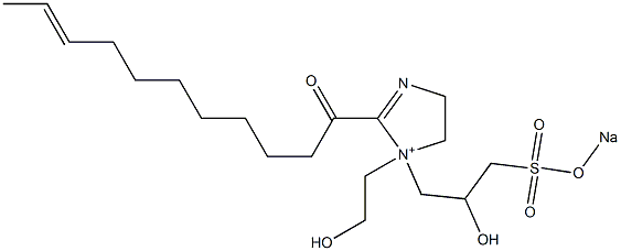 1-(2-Hydroxyethyl)-1-[2-hydroxy-3-(sodiooxysulfonyl)propyl]-2-(9-undecenoyl)-2-imidazoline-1-ium