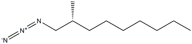 [R,(+)]-1-Azido-2-methylnonane Structure