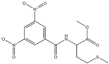  2-(3,5-Dinitrobenzoyl)amino-4-(methylthio)butanoic acid methyl ester