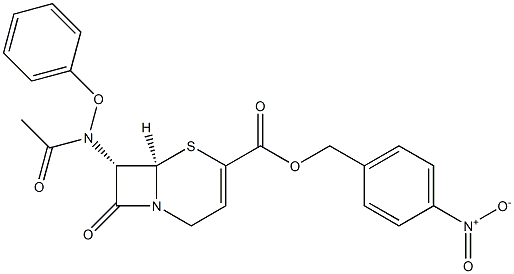 (6R,7S)-7-(Phenoxyacetylamino)cepham-3-ene-4-carboxylic acid (p-nitrobenzyl) ester|