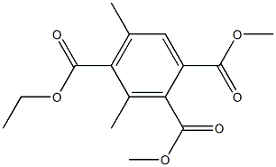 4-Ethoxycarbonyl-3,5-dimethylphthalic acid dimethyl ester