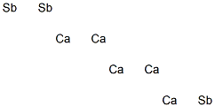 ペンタカルシウム-トリアンチモン 化学構造式