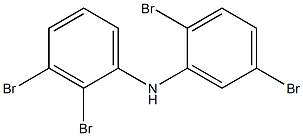 2,3-Dibromophenyl 2,5-dibromophenylamine,,结构式