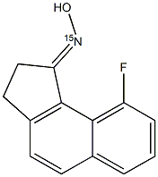 9-Fluoro-2,3-dihydro-1H-benz[e]inden-1-one (15N)oxime