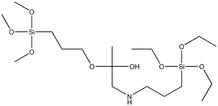 1-[3-(Triethoxysilyl)propylamino]-2-[3-(trimethoxysilyl)propoxy]-2-propanol|