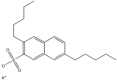 3,7-Dipentyl-2-naphthalenesulfonic acid potassium salt