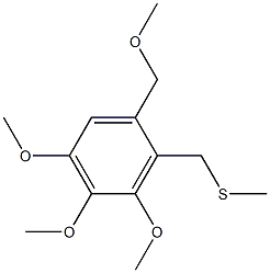  3,4,5-Trimethoxy-1-methoxymethyl-2-methylthiomethylbenzene