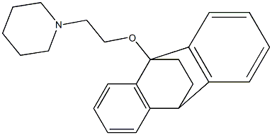 1-[2-[9,10-Ethanoanthracen-9(10H)-yloxy]ethyl]piperidine