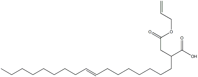 2-(8-Heptadecenyl)succinic acid 1-hydrogen 4-allyl ester Structure