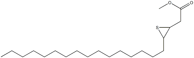 3,4-Epithioicosanoic acid methyl ester Structure