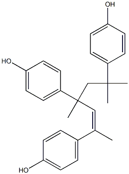 4,4',4''-(4,6-Dimethyl-2-heptene-2,4,6-triyl)triphenol