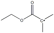 1-Ethoxycarbonyl-1-methylethyl radical,,结构式