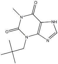  1-Methyl-3-(2,2-dimethylpropyl)xanthine