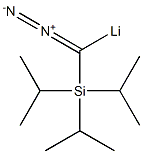 Diazo(triisopropylsilyl)(lithio)methane,,结构式