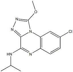  4-Isopropylamino-8-chloro-1-methoxy[1,2,4]triazolo[4,3-a]quinoxaline