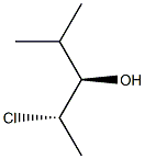 (2S,3R)-2-Chloro-4-methyl-3-pentanol Structure