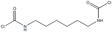 N,N'-Hexamethylenebis(carbamic acid chloride) 结构式