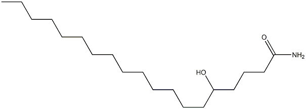 5-Hydroxynonadecanamide,,结构式