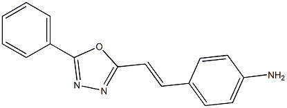 2-(4-Aminostyryl)-5-phenyl-1,3,4-oxadiazole|