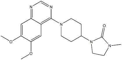 1-[1-(6,7-Dimethoxyquinazolin-4-yl)piperidin-4-yl]-3-methylimidazolidin-2-one