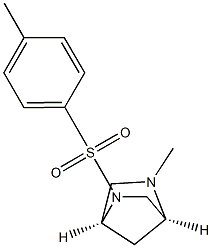 (1S,4S)-5-Methyl-2-tosyl-2,5-diazabicyclo[2.2.1]heptane Structure