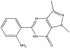 5-(2-Aminophenyl)-1,3-dimethyl-1H-pyrazolo[4,3-d]pyrimidin-7(6H)-one|