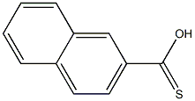 Naphthalene-2-thiocarboxylic acid Structure