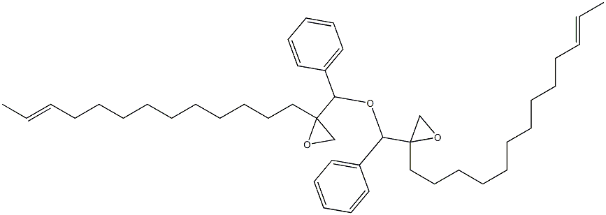 2-(11-Tridecenyl)phenylglycidyl ether 结构式