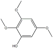 2,3,5-トリメトキシフェノール 化学構造式