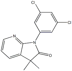 1,3-Dihydro-3,3-dimethyl-1-(3,5-dichlorophenyl)-2H-pyrrolo[2,3-b]pyridin-2-one