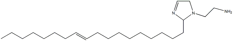 1-(2-Aminoethyl)-2-(10-octadecenyl)-3-imidazoline,,结构式