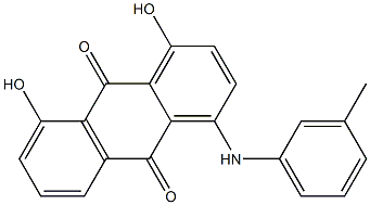 4-(3-Methylphenylamino)-1,8-dihydroxyanthraquinone