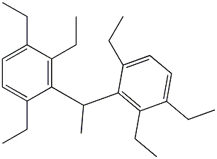 3,3'-Ethylidenebis(1,2,4-triethylbenzene),,结构式