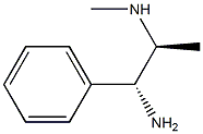 (1R,2S)-1-Phenyl-N'-methyl-1,2-propanediamine,,结构式