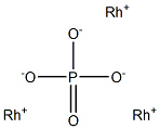 りん酸三ロジウム(I) 化学構造式