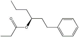 [S,(-)]-1-Phenyl-3-hexanol propionate