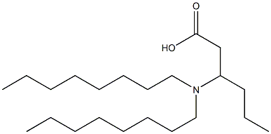 3-(Dioctylamino)hexanoic acid